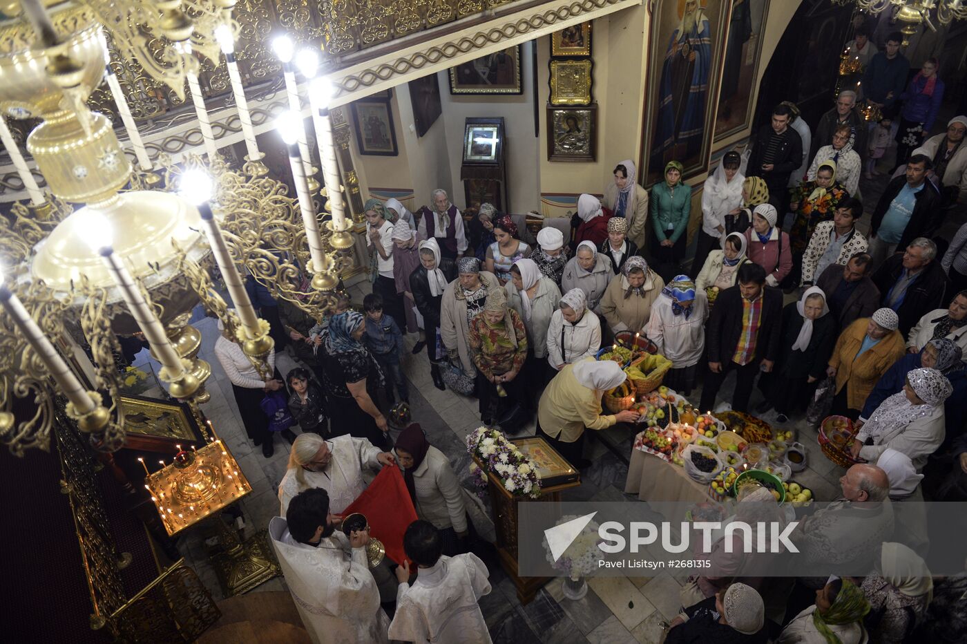 Apple Feast Day in Russia