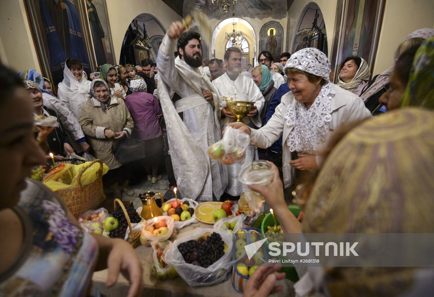 Apple Feast Day in Russia