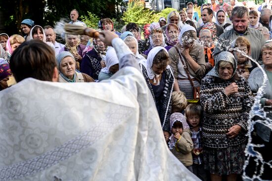 Apple Feast Day in Russia