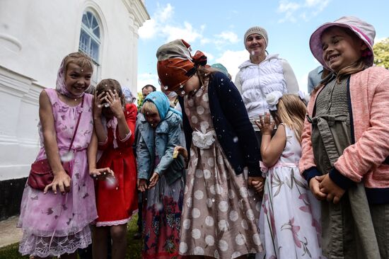 Apple Feast Day in Russia