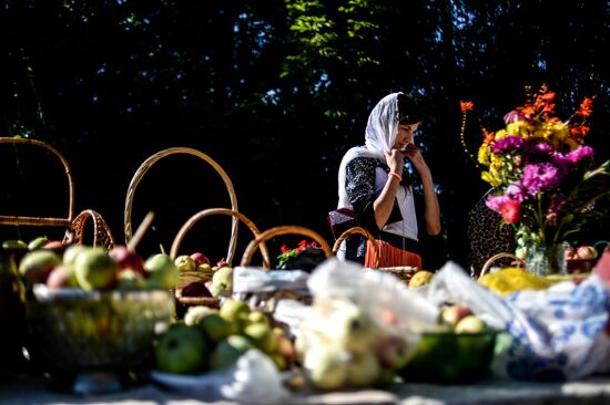 Apple Feast Day in Russia