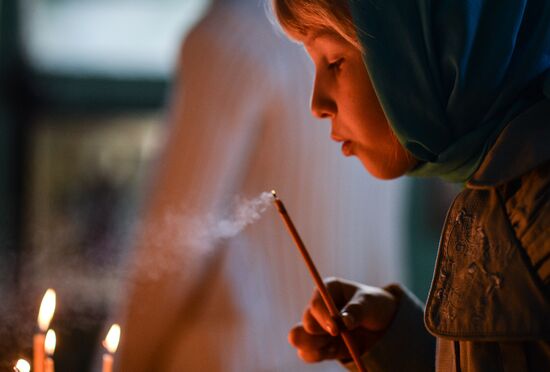 Apple Feast Day in Russia