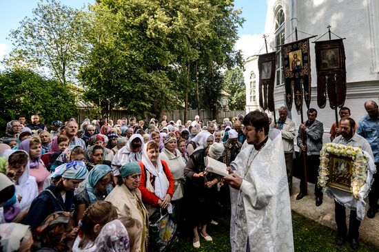 Apple Feast Day in Russia