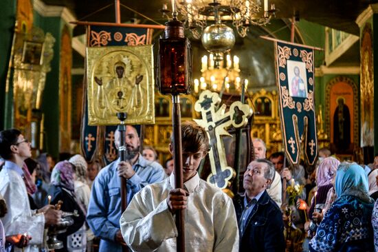 Apple Feast Day in Russia