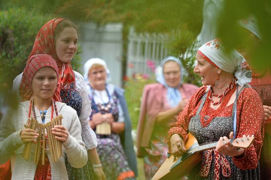 Apple Feast Day in Russia
