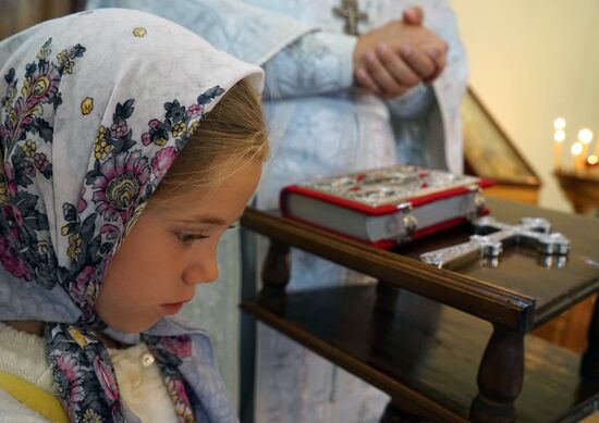 Apple Feast Day in Russia