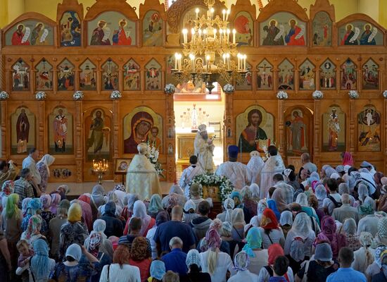 Transfiguration Day celebrations in Russian cities