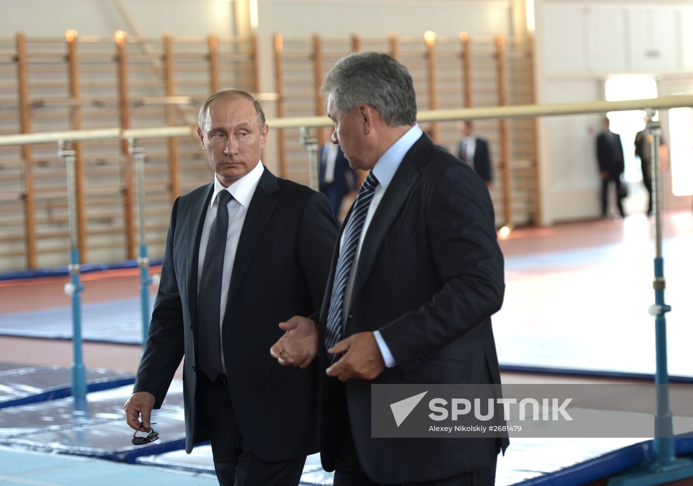 Russian President Vladimir Putin's and Russian Prime Minister Dmitry Medvedev's working visit to Crimea