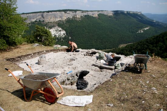 Crimea. Mangup-Kale