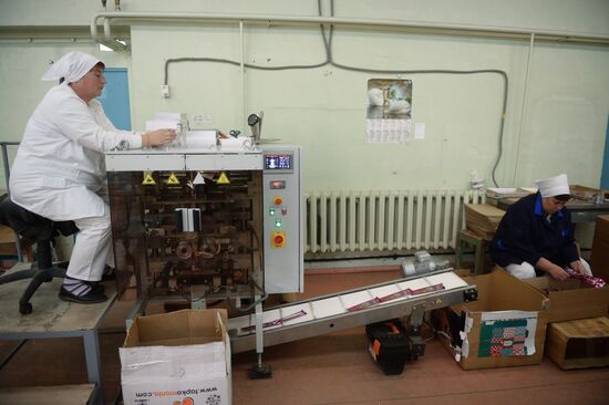 Manufacturing firecrackers in the Moscow Region