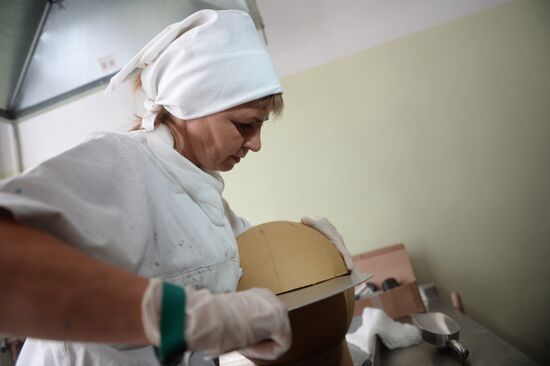 Manufacturing firecrackers in the Moscow Region