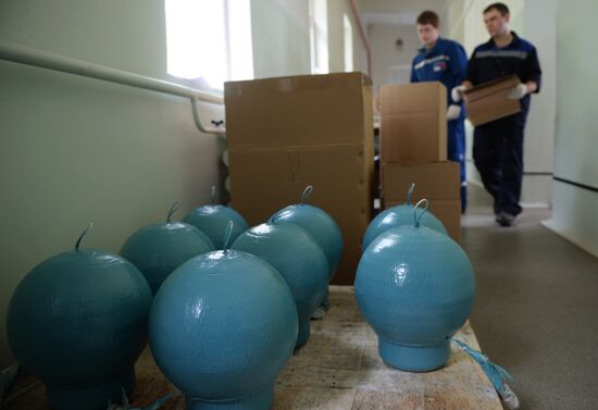 Manufacturing firecrackers in the Moscow Region