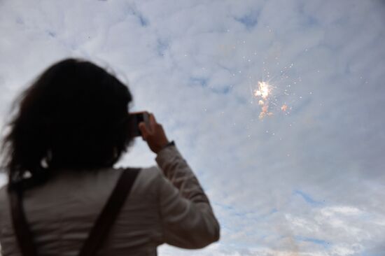 Manufacturing firecrackers in the Moscow Region