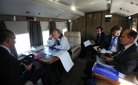 President Vladimir Putin's working visit to Novorossiysk