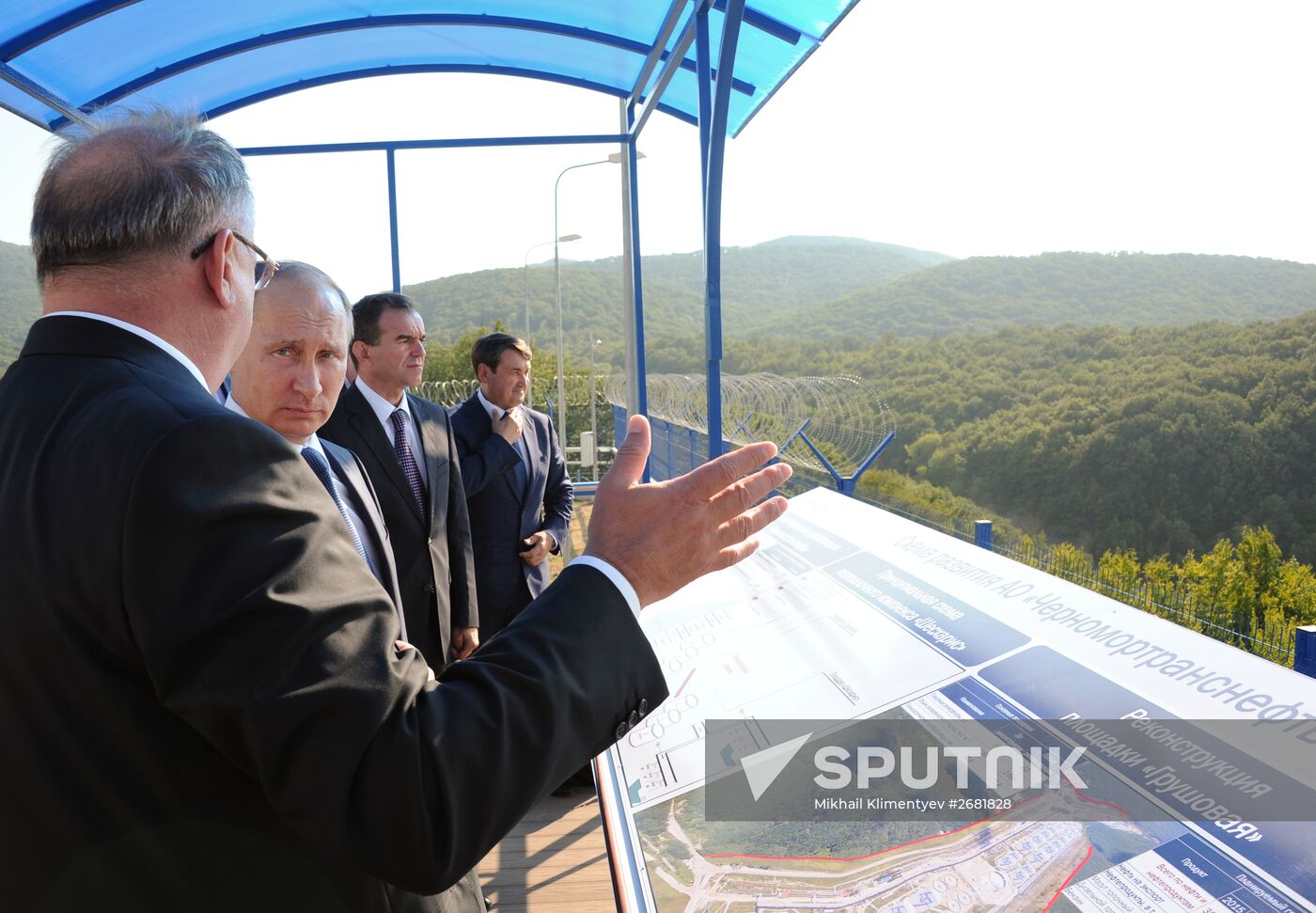 President Vladimir Putin's working visit to Novorossiysk