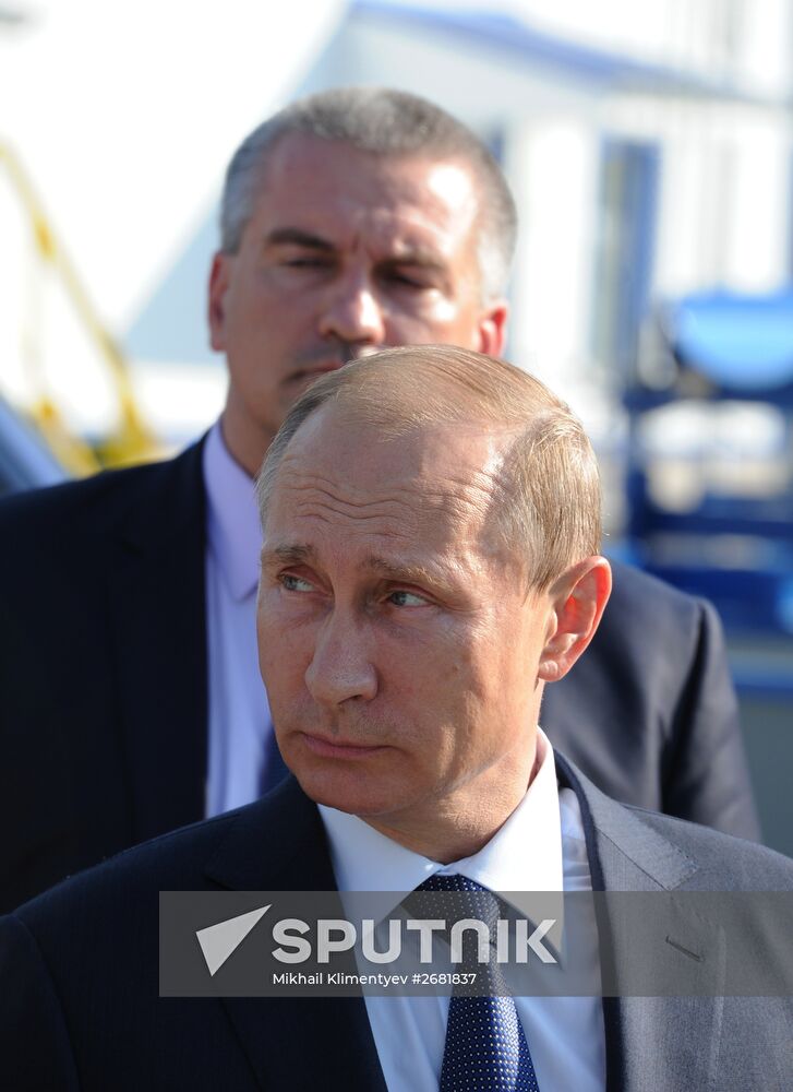 President Vladimir Putin's working visit to Novorossiysk