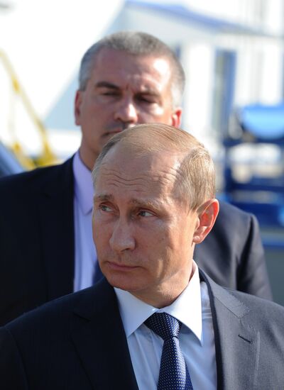 President Vladimir Putin's working visit to Novorossiysk