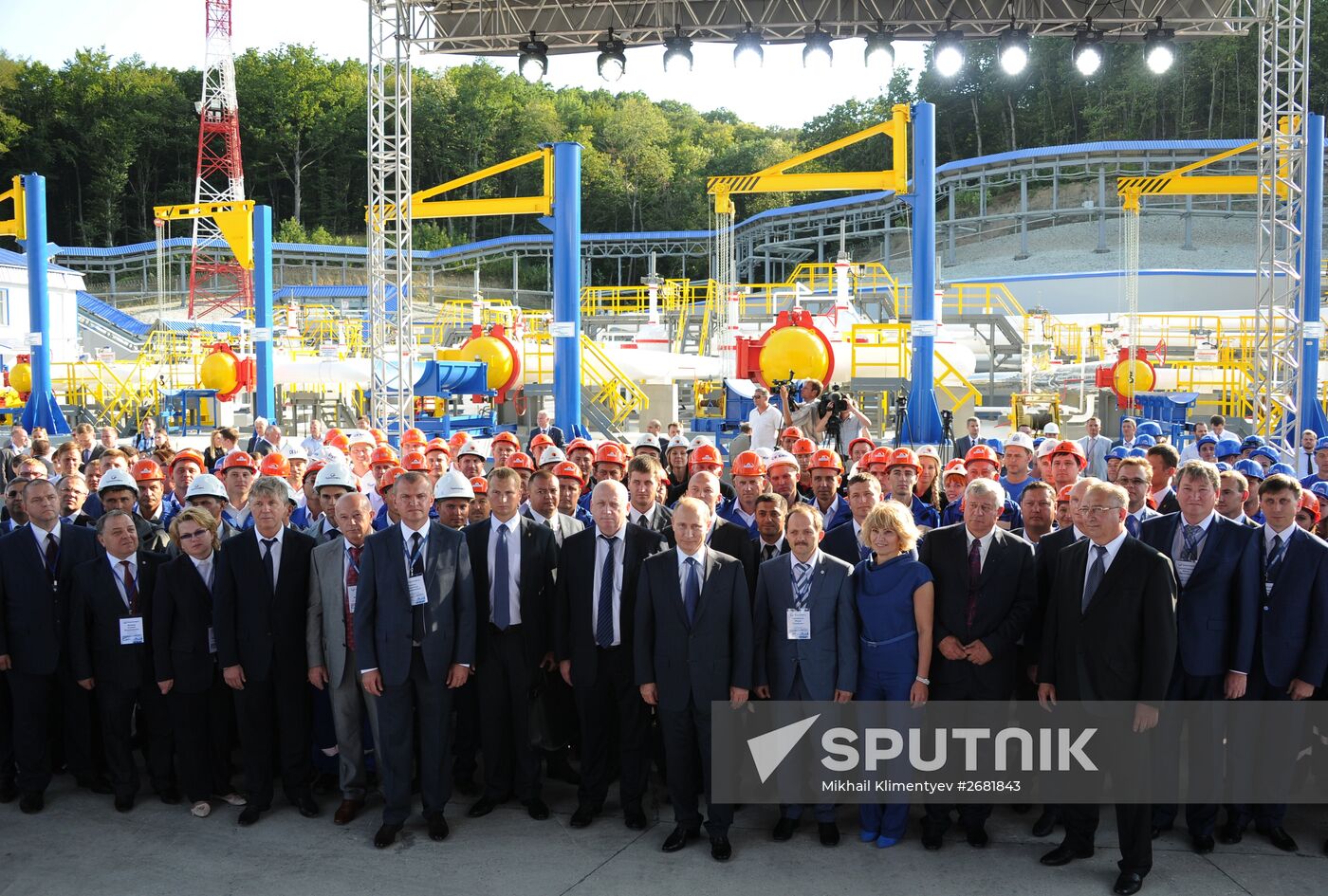 President Vladimir Putin's working visit to Novorossiysk