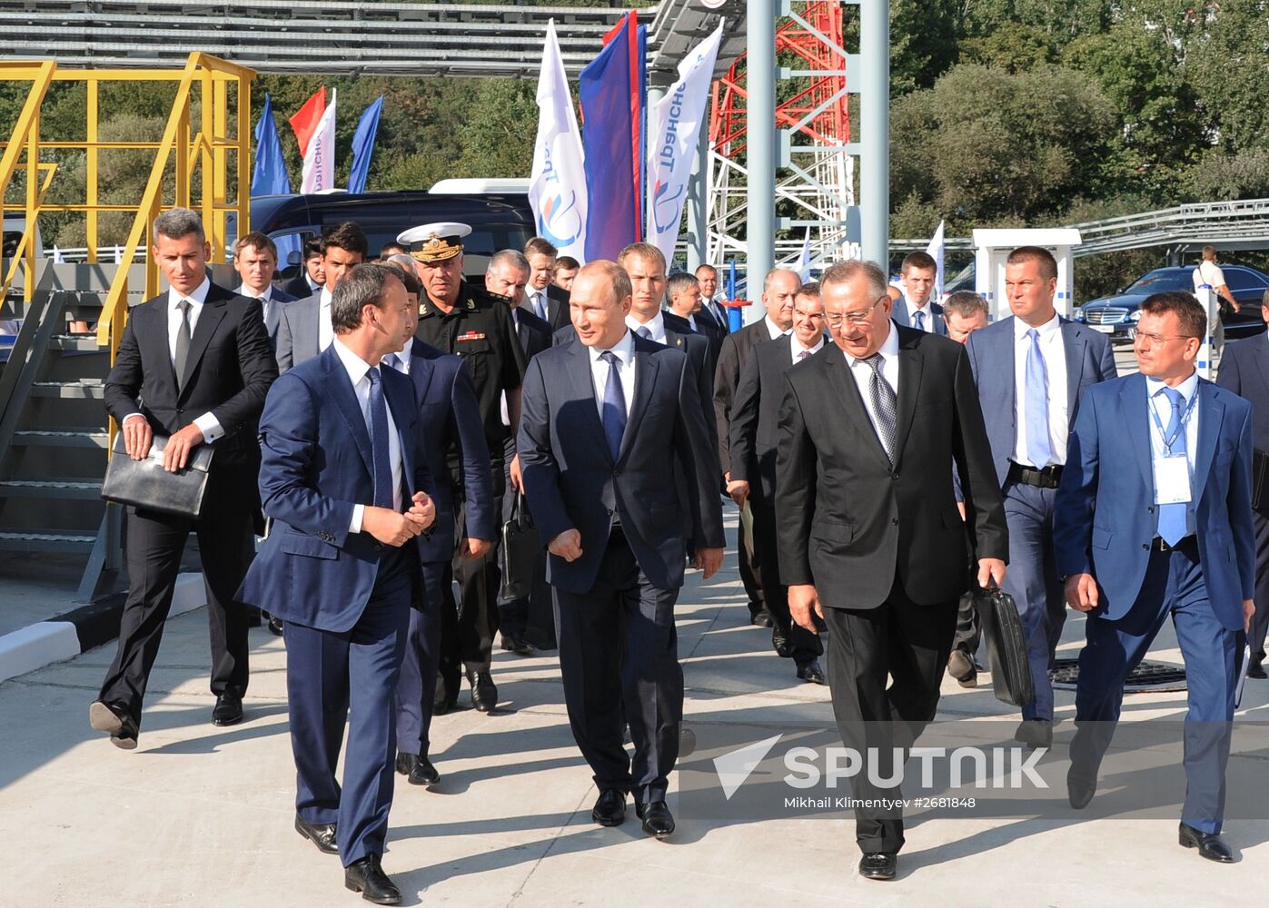 President Vladimir Putin's working visit to Novorossiysk