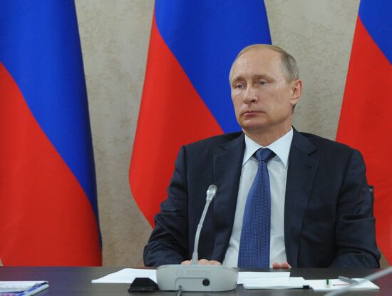 President Vladimir Putin's working visit to Novorossiysk