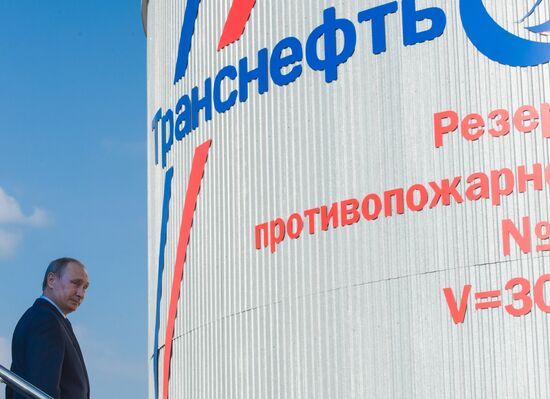 President Vladimir Putin's working visit to Novorossiysk