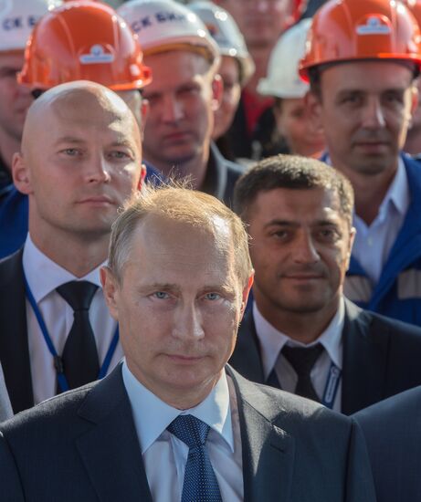 President Vladimir Putin's working visit to Novorossiysk