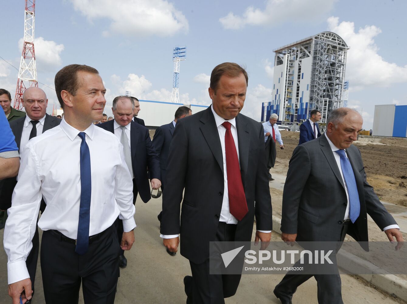Prime Minister Dmitry Medvedev visits Far Eastern Federal District
