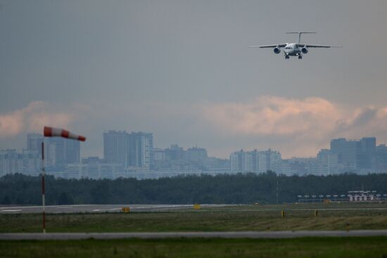 Tolmachovo International Airport in Novosibirsk