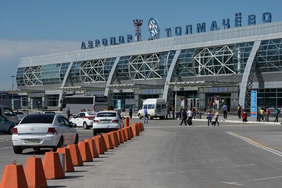 Tolmachovo International Airport in Novosibirsk