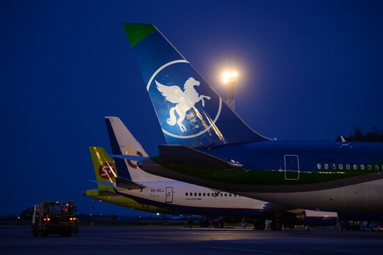 Tolmachovo International Airport in Novosibirsk