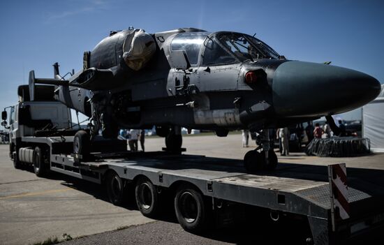 Preparations for MAKS 2015 International Aviation and Space Salon