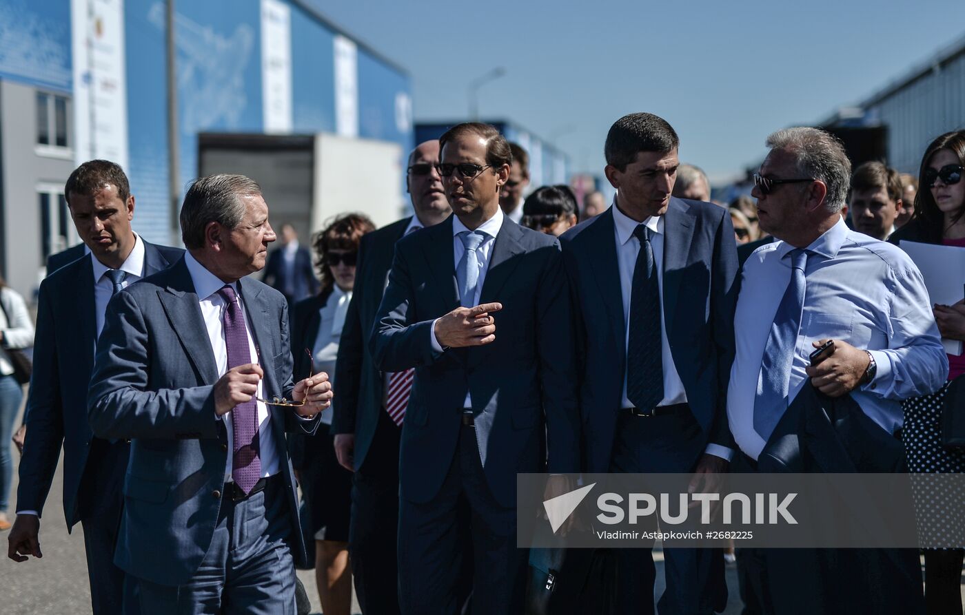 Preparations for MAKS 2015 International Aviation and Space Salon