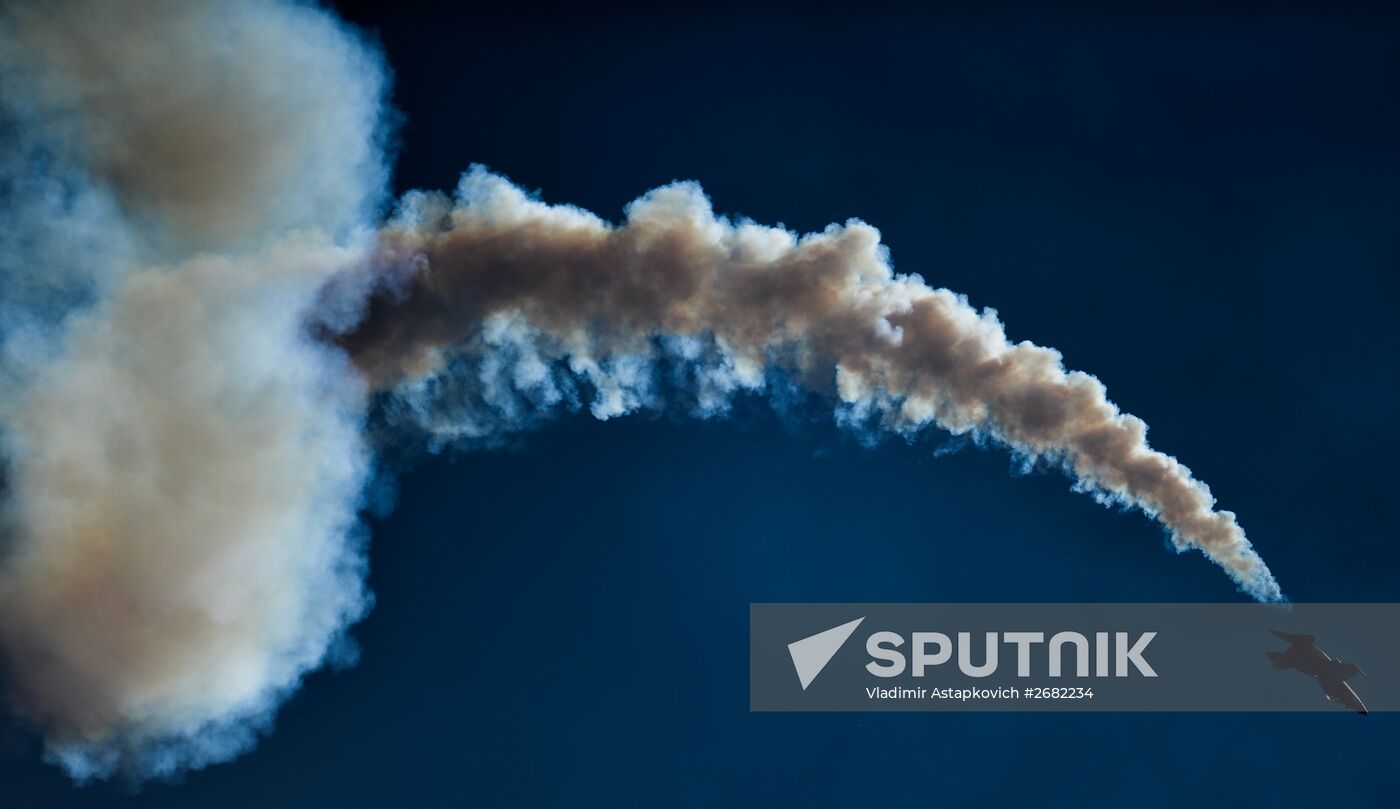 Preparations for MAKS 2015 International Aviation and Space Salon