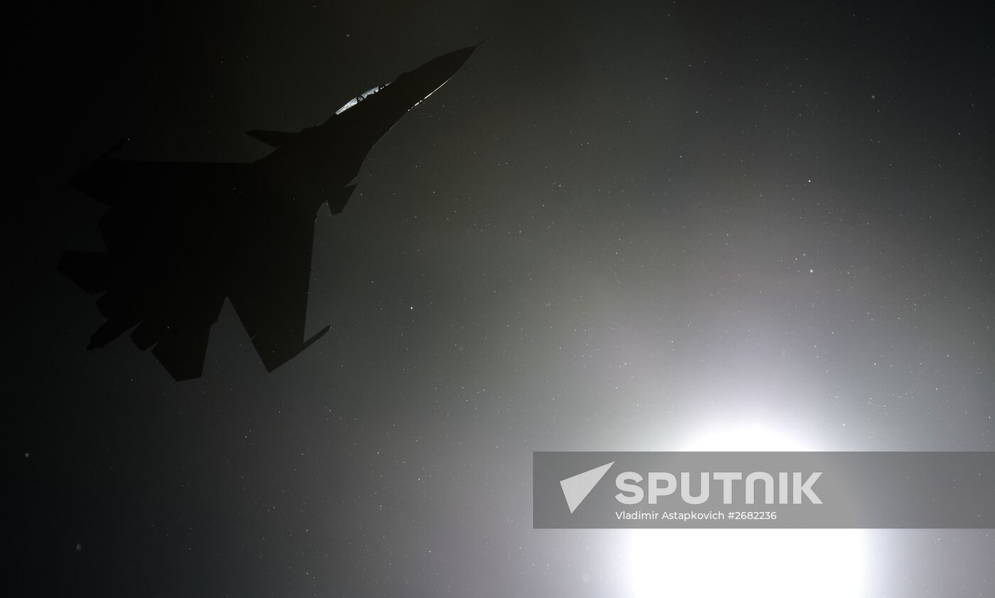 Preparations for MAKS 2015 International Aviation and Space Salon