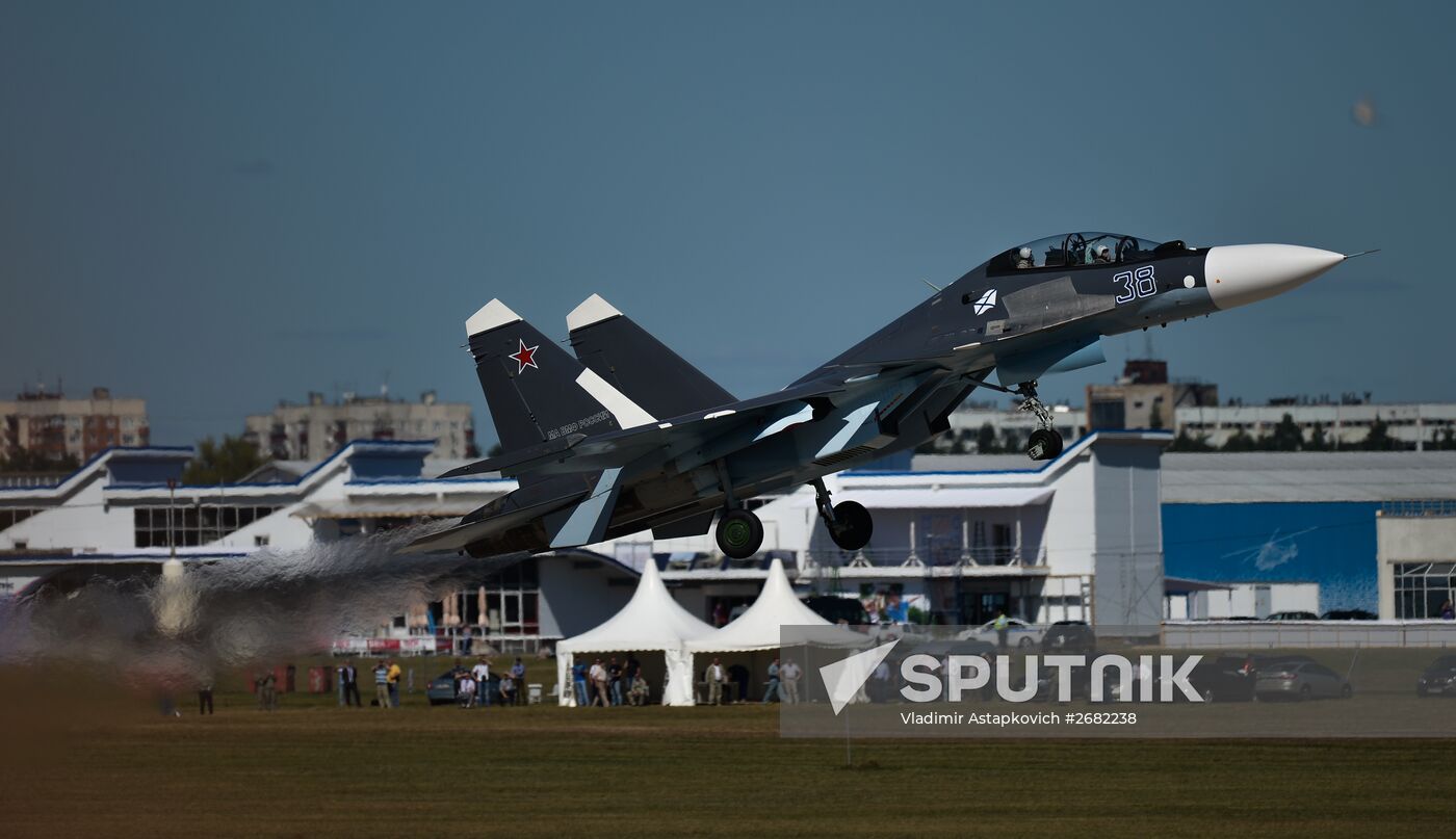 Preparations for MAKS 2015 International Aviation and Space Salon