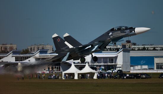 Preparations for MAKS 2015 International Aviation and Space Salon