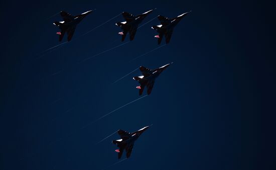 Preparations for MAKS 2015 International Aviation and Space Salon