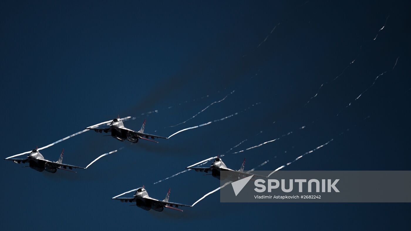 Preparations for MAKS 2015 International Aviation and Space Salon
