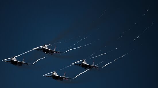 Preparations for MAKS 2015 International Aviation and Space Salon