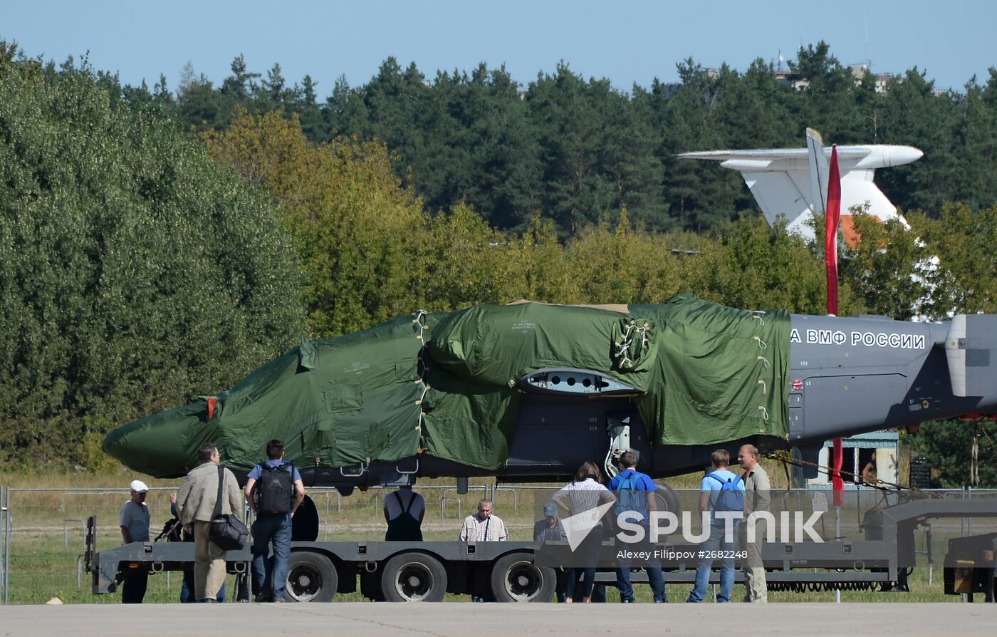 Preparations for MAKS 2015 International Aviation and Space Salon