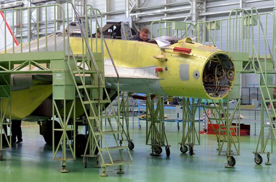 Production of MiG aircraft in Lukhovitsy