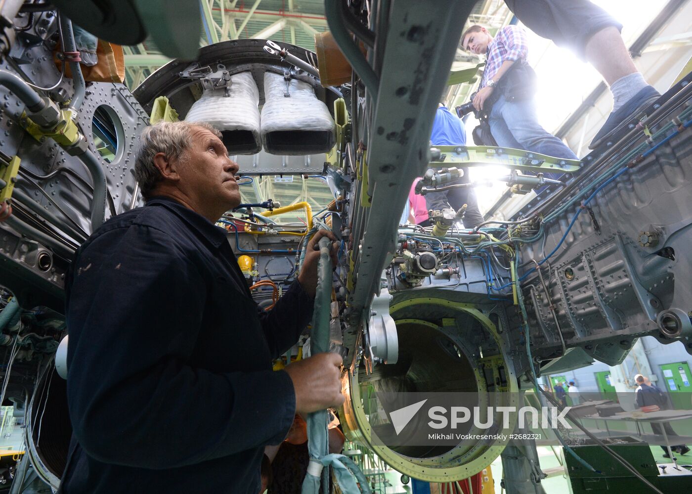 Production of MiG aircraft in Lukhovitsy