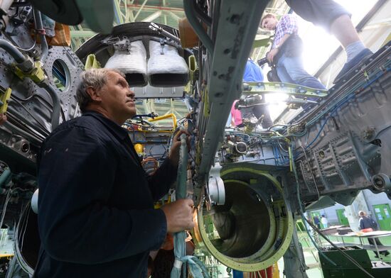 Production of MiG aircraft in Lukhovitsy