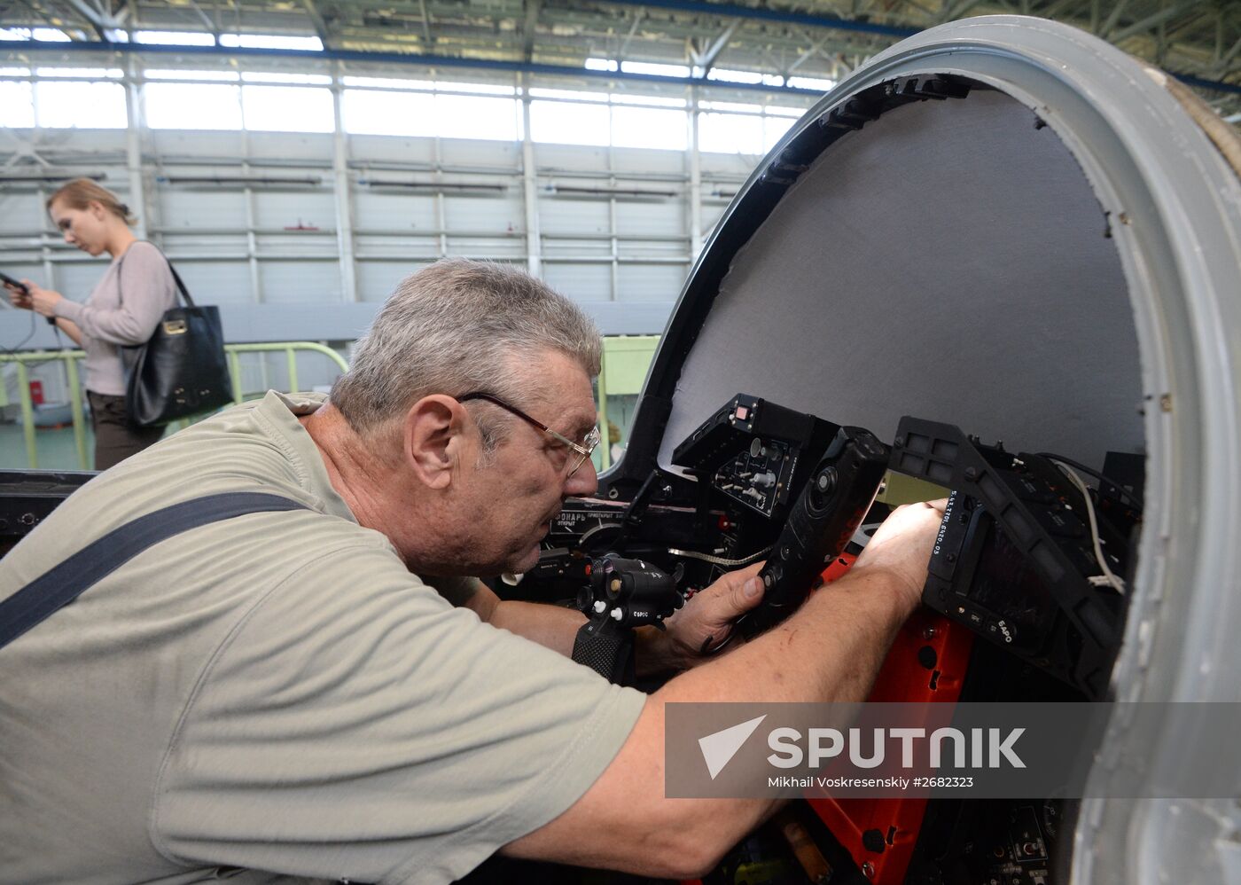 Production of MiG aircraft in Lukhovitsy