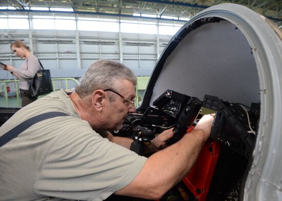 Production of MiG aircraft in Lukhovitsy