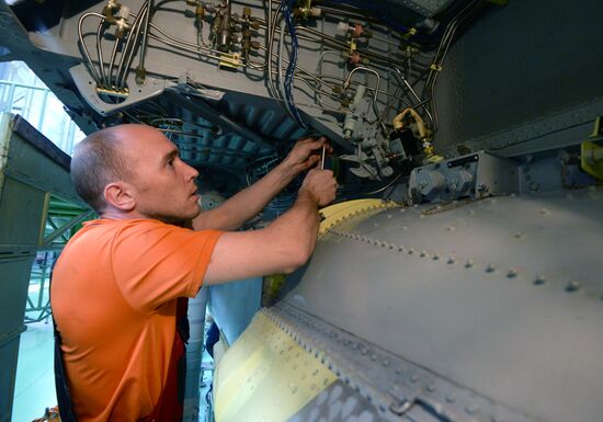 Production of MiG aircraft in Lukhovitsy