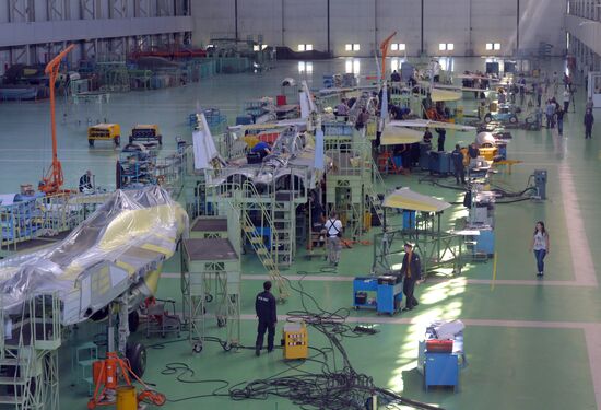 Production of MiG aircraft in Lukhovitsy