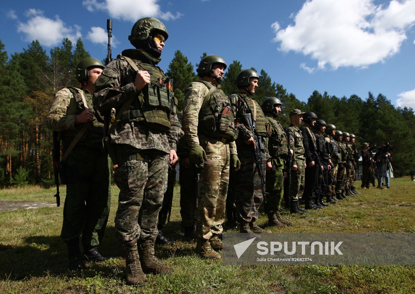 Task force units compete in small arms shooting