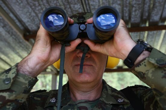 Task force units compete in small arms shooting