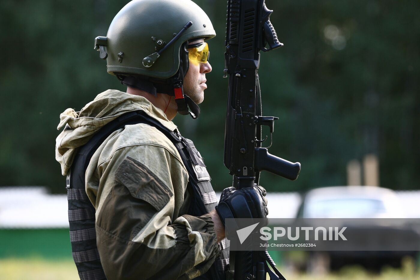 Task force units compete in small arms shooting